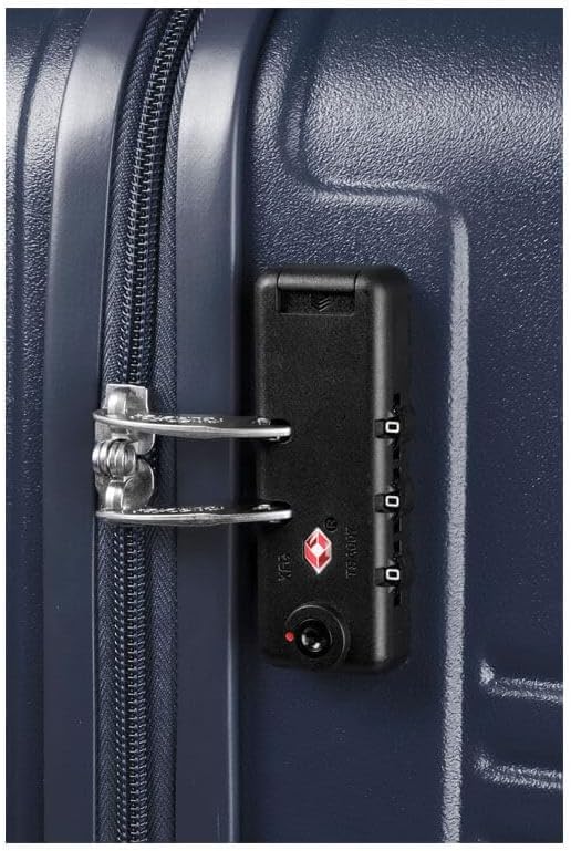 مراجعة American Tourister Skypark 2 Section — حقيبة سفر 4 عجلات بمقبض تلسكوبي وقفل تركيبي - الصورة 4