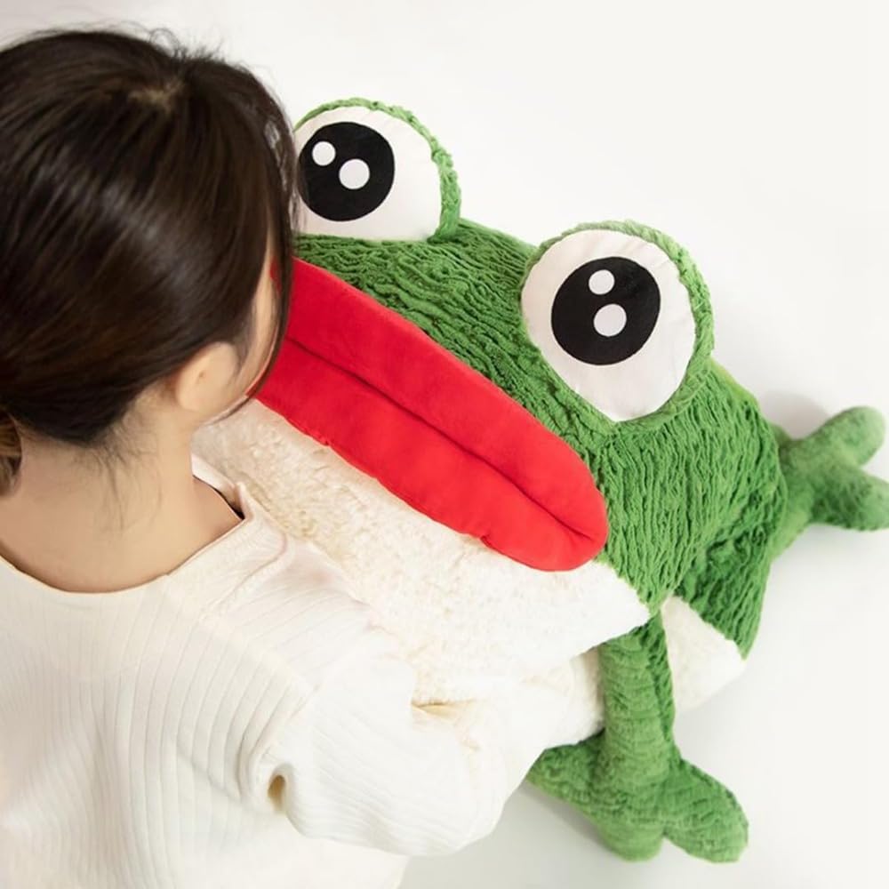 Amazon.co.jp: Farigrut カエルのぬいぐるみ、大きい、ふわふわ