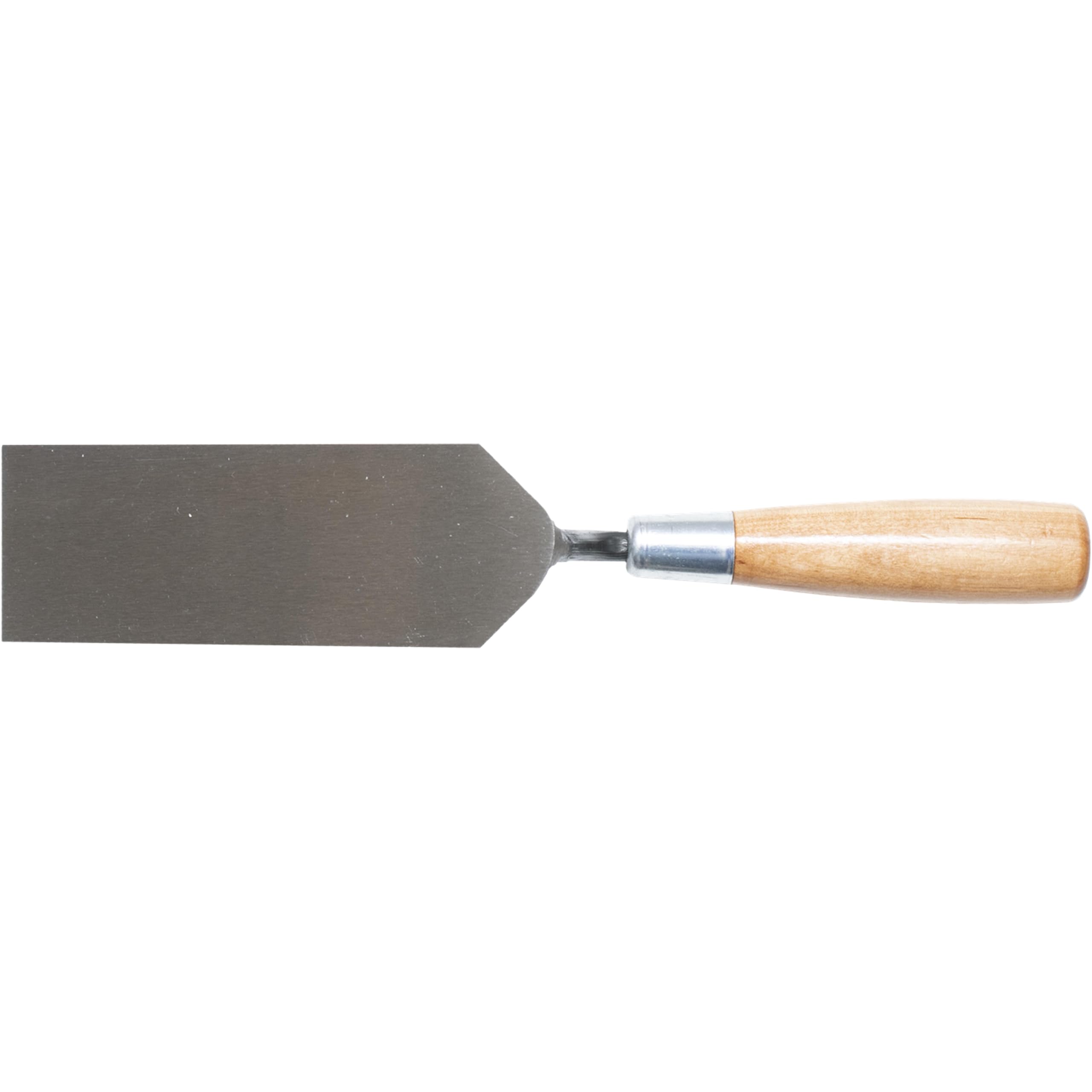 Paca krawędziowa Marshalltown z uchwytem z twardego drewna, stal węglowa, wymiary: 152x51 mm