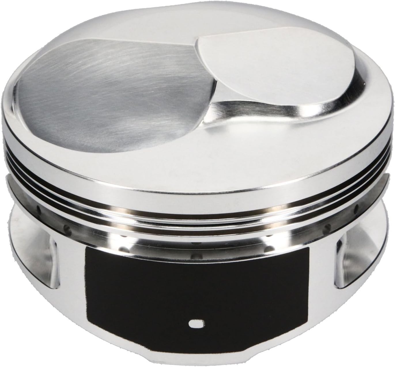 JE Pistons JE PistonsJE Piston, Big Block Open Chamber Dome, Forged, 4.350 in Bore, 1/16 x 1/16 x 3/16 in Ring Grooves, Plus 43.00 cc
