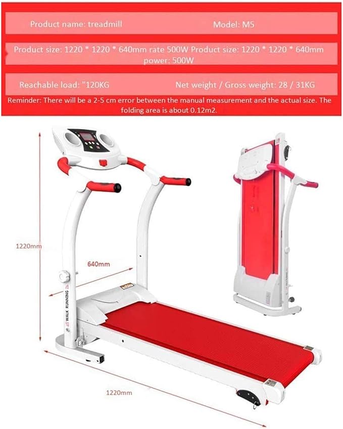 Caminadora Eléctrica Plegable Compacta para Hogar con Display LCD miniatura 2