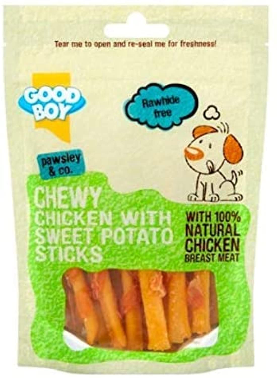 Armitage Dog Treats Chicken and Sweet Potato Stick, 90g