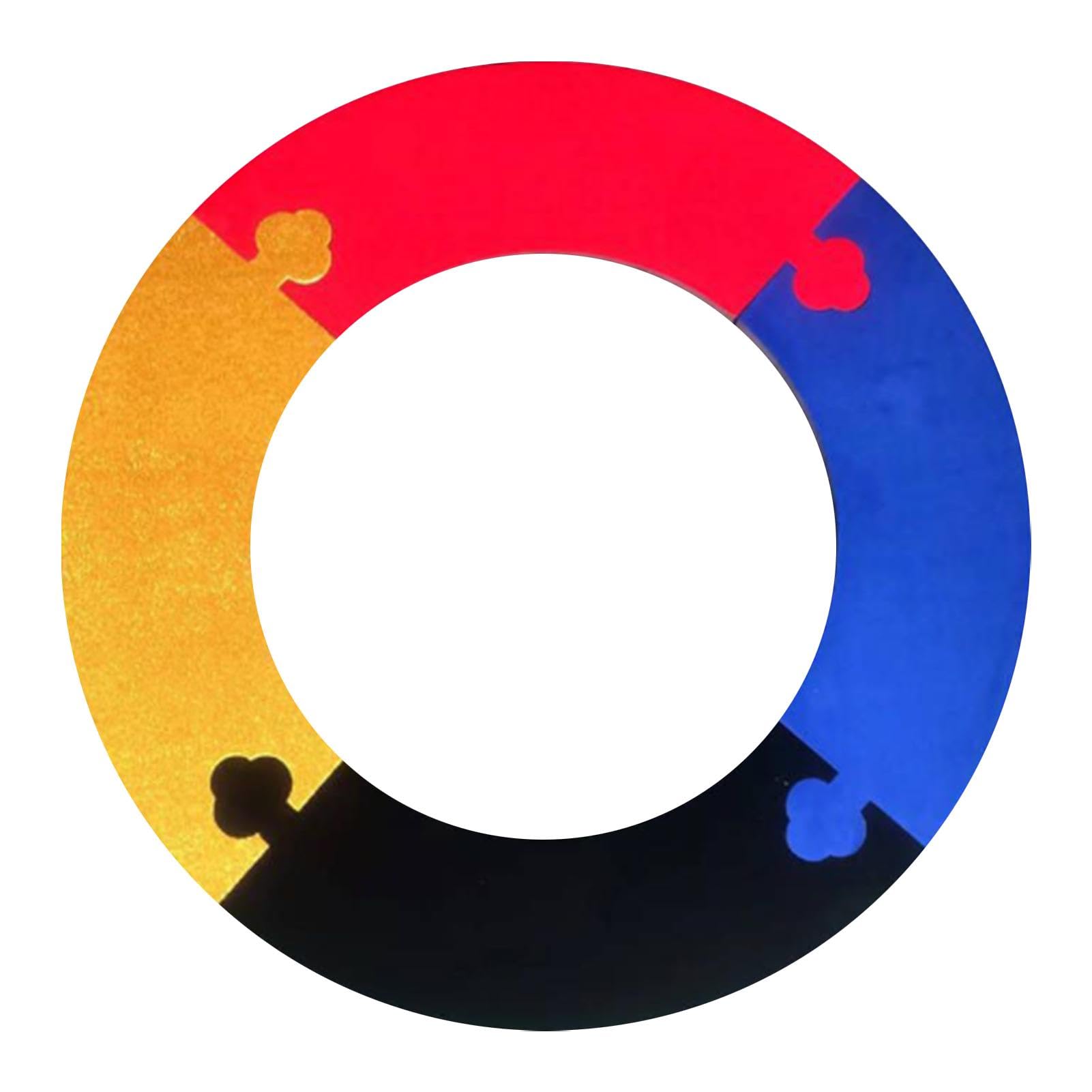 Dart Board Surround,Cornice For Freccette,Protezione Da Parete Portatile Per Bersagli Per Freccette In Materiale EVA, Bordo Stabile Di Giunzione, Per Freccett
