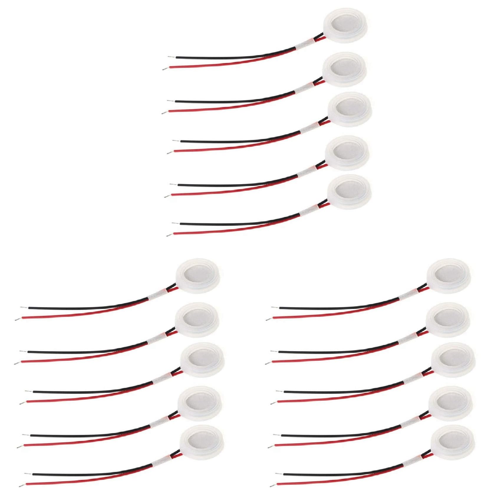Hndhbfgrt 15 Pcs 16mm 1.7MHz Ultrasonic Mist Maker Transducer Humidifier Parts Head