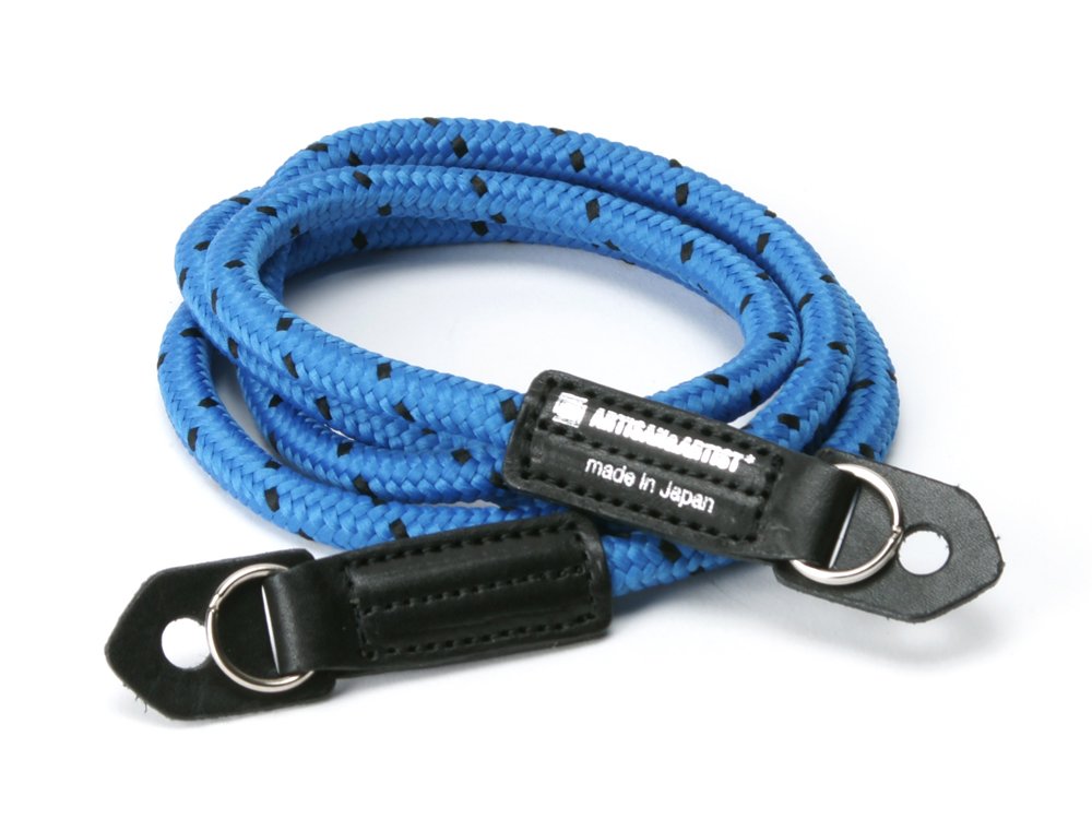 Artisan & Artist ACAM-701 Camera Strap Polyester/Leather "859830" Blue/Black