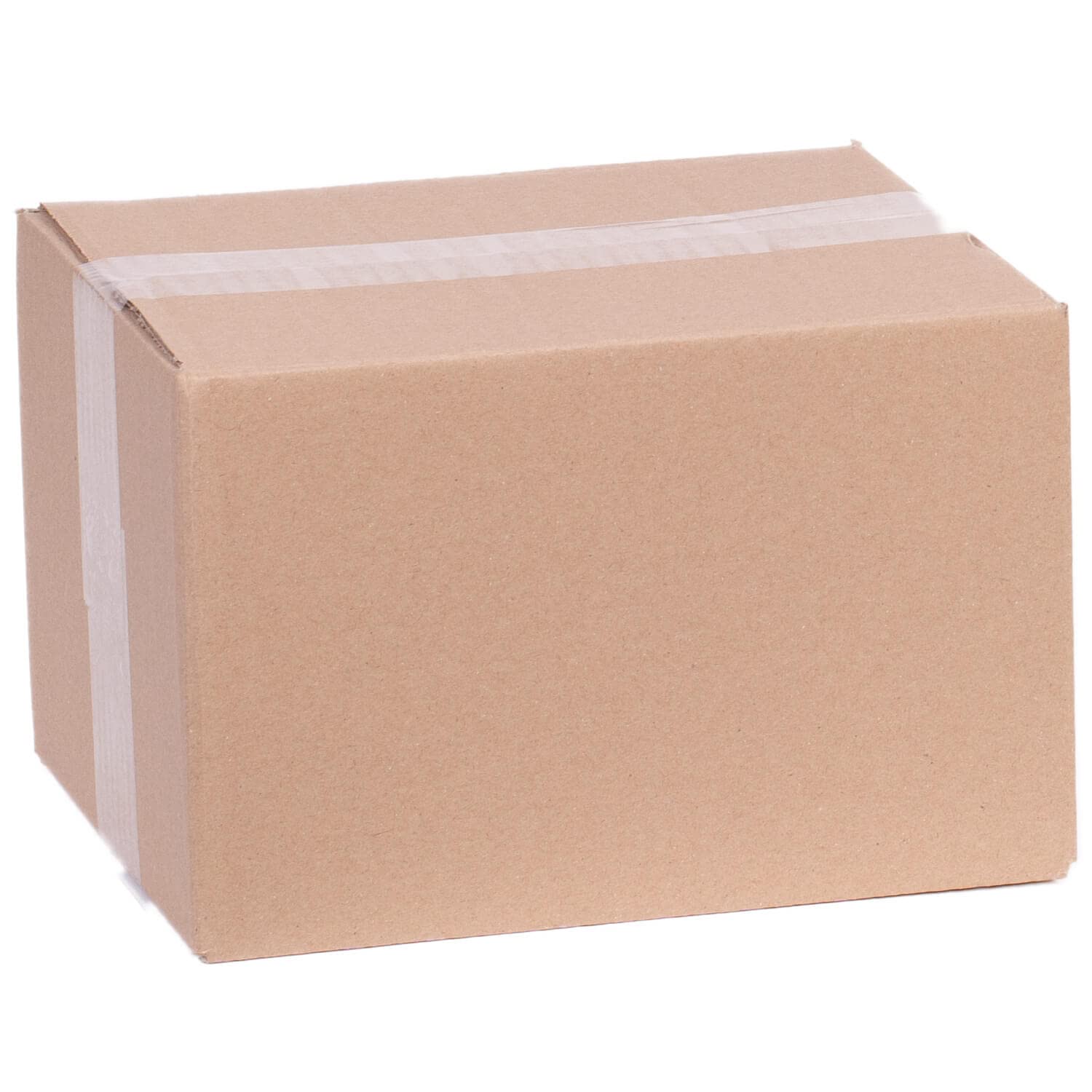 smiley pack 200 Stück Faltkartons 220 x 180 x 140 mm braun Versandkarton Verpackungskartons 22 x 18 x 14 cm aus Wellpappe 1 wellig Karton Pappkarton Versandbox Paket Päckchen