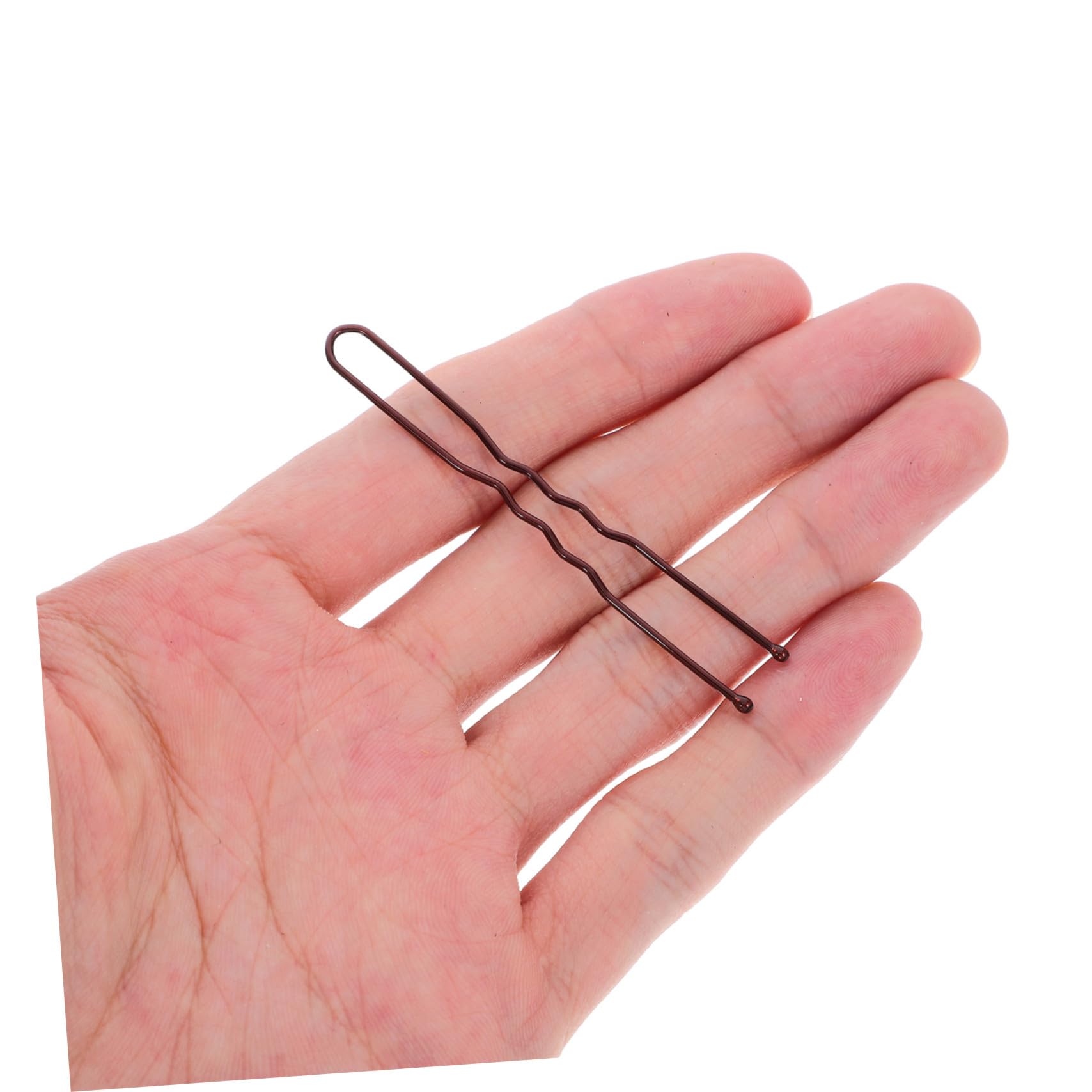 WOONEKY 600 Stück Teiliges U förmiges Metall haarnadel Aufbewahrungsbox Zuverlässige Haarnadeln für Stilvolle Hochsteckfrisuren und Dutt stylings Komfortabel Robust für Damen und Friseure