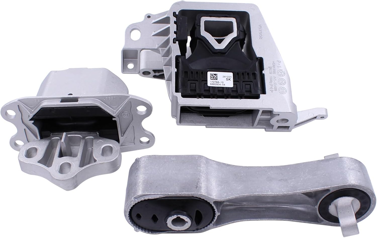 ApplianPar Front Lower Right Engine Mount Transmission Motor Mount Kit for BMW X1 X2 Mini Cooper Clubman 1.5L 2.0L 2014-2021