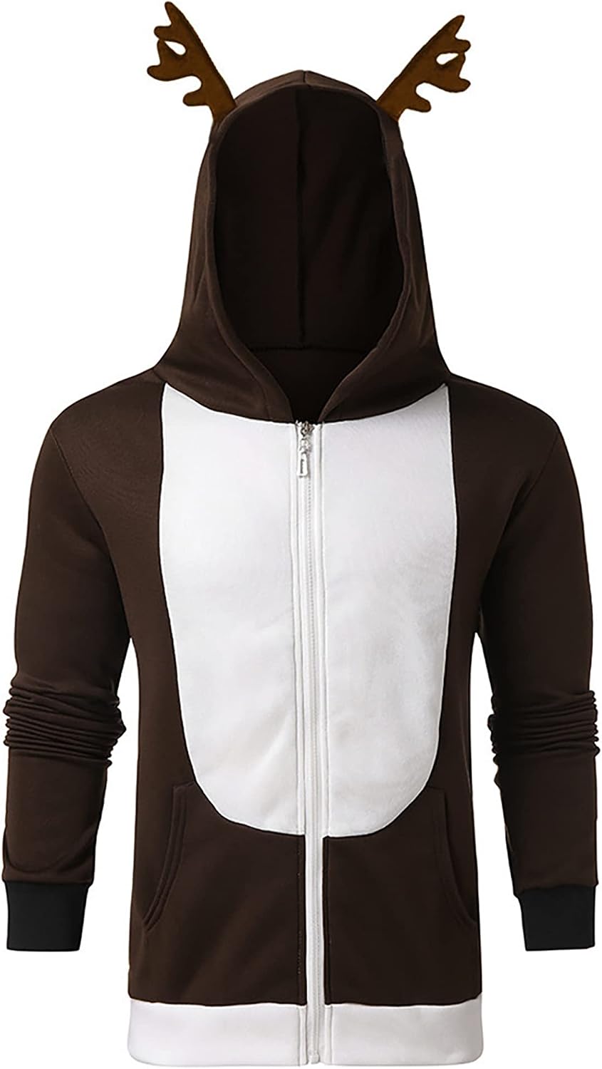Funny Mens Christmas Hoodies Creative 
