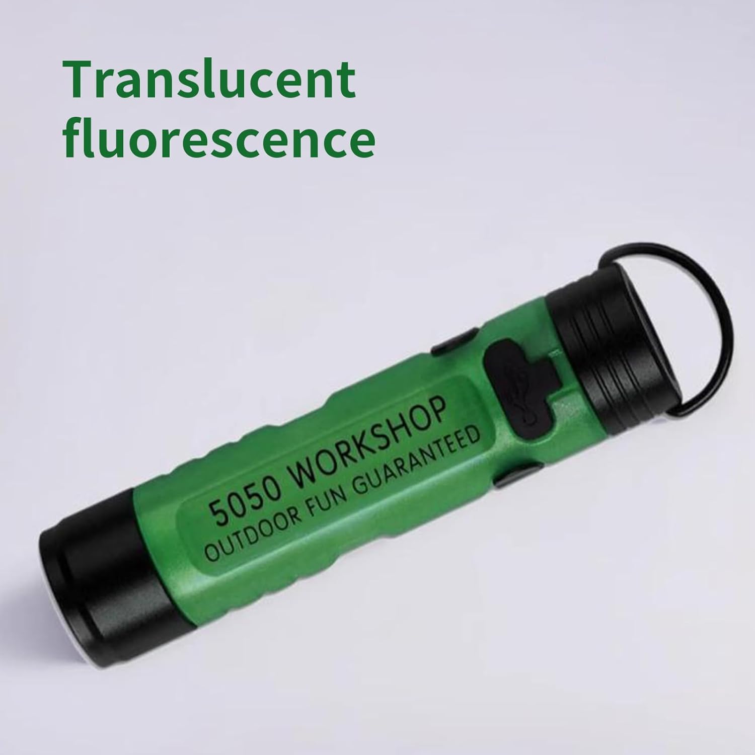 ljhnba Portable 5050 LED Key Light Clip Small Flashlight USB C Rechargeable Flashlight for Camping Workshop Power Outages Flashlight