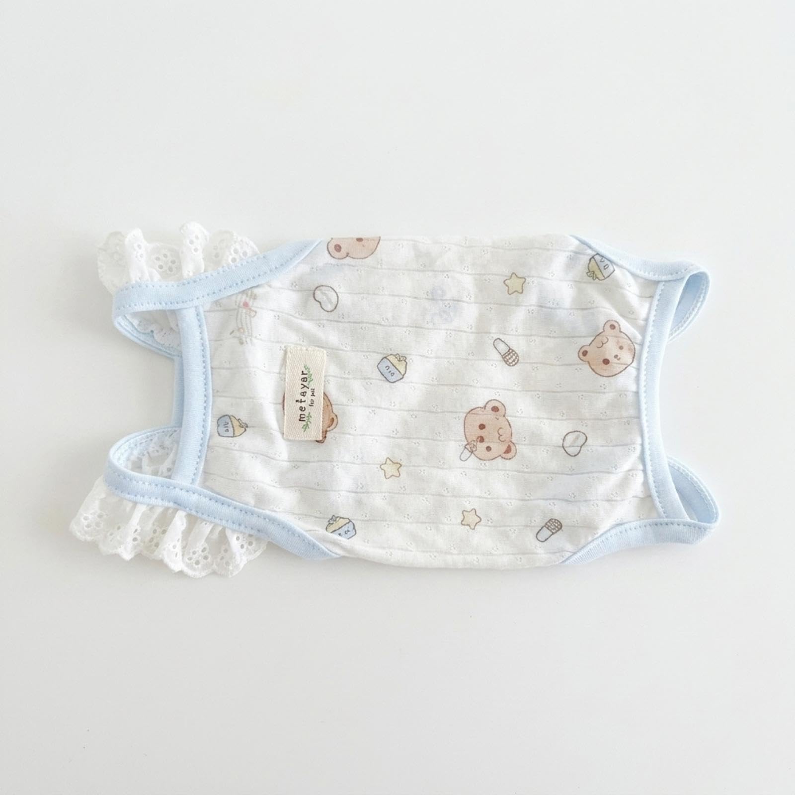 Four-Leg Belly Wrap Jumpsuit and Breathable Pet Clothes, Sleeveless Sun Protection Dog Suit, Printed Post-Surgery Pet Suit for Recovery and Pets Triple XS|Pet Supplies| Dog Supplies| Clot-picture-10