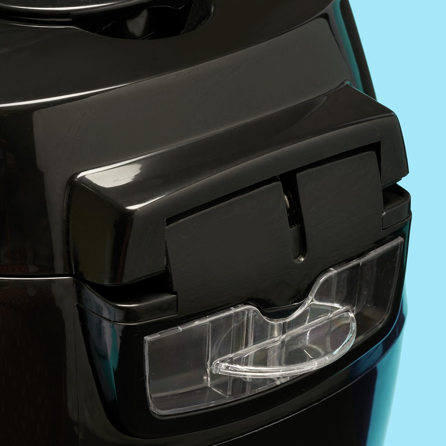 Reishunger Mini Olla Arrocera Eléctrica y Vaporera en Negro hasta 3 Personas (0.6 l) – Hervidor de Arroz con 8 Programas - Con Pantalla LED y Función Automática de Mantenimiento del Calor