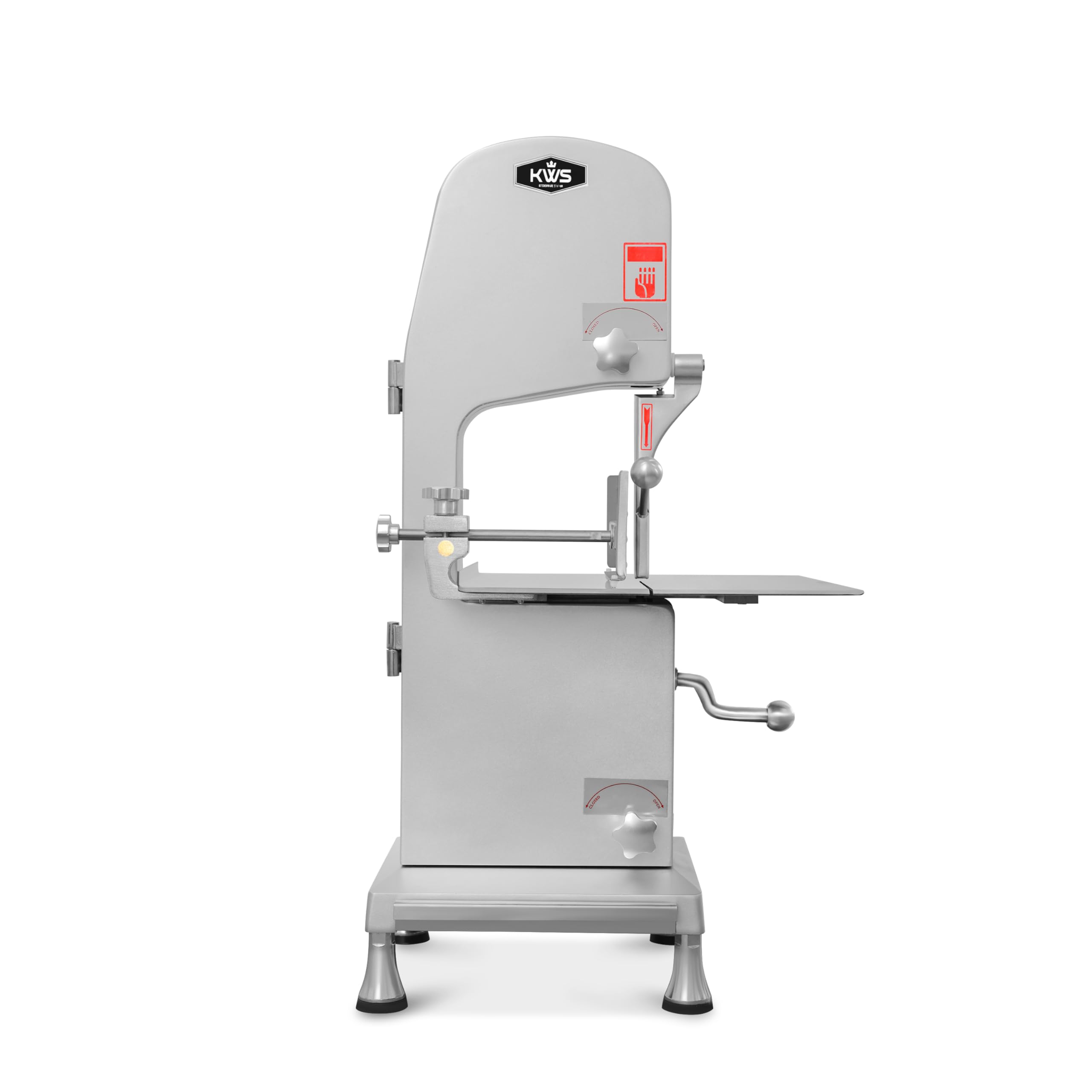 KWS B-210S 1500W 2HP Countertop Compact Electric Bone Band Saw – ETL & NSF Certified Commercial Meat Cutter, 6