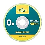 SF Clear Monofilament Nylon Tippet Line Fly Fishing Tippets Leaders Trout  75M 0X 1 Pack