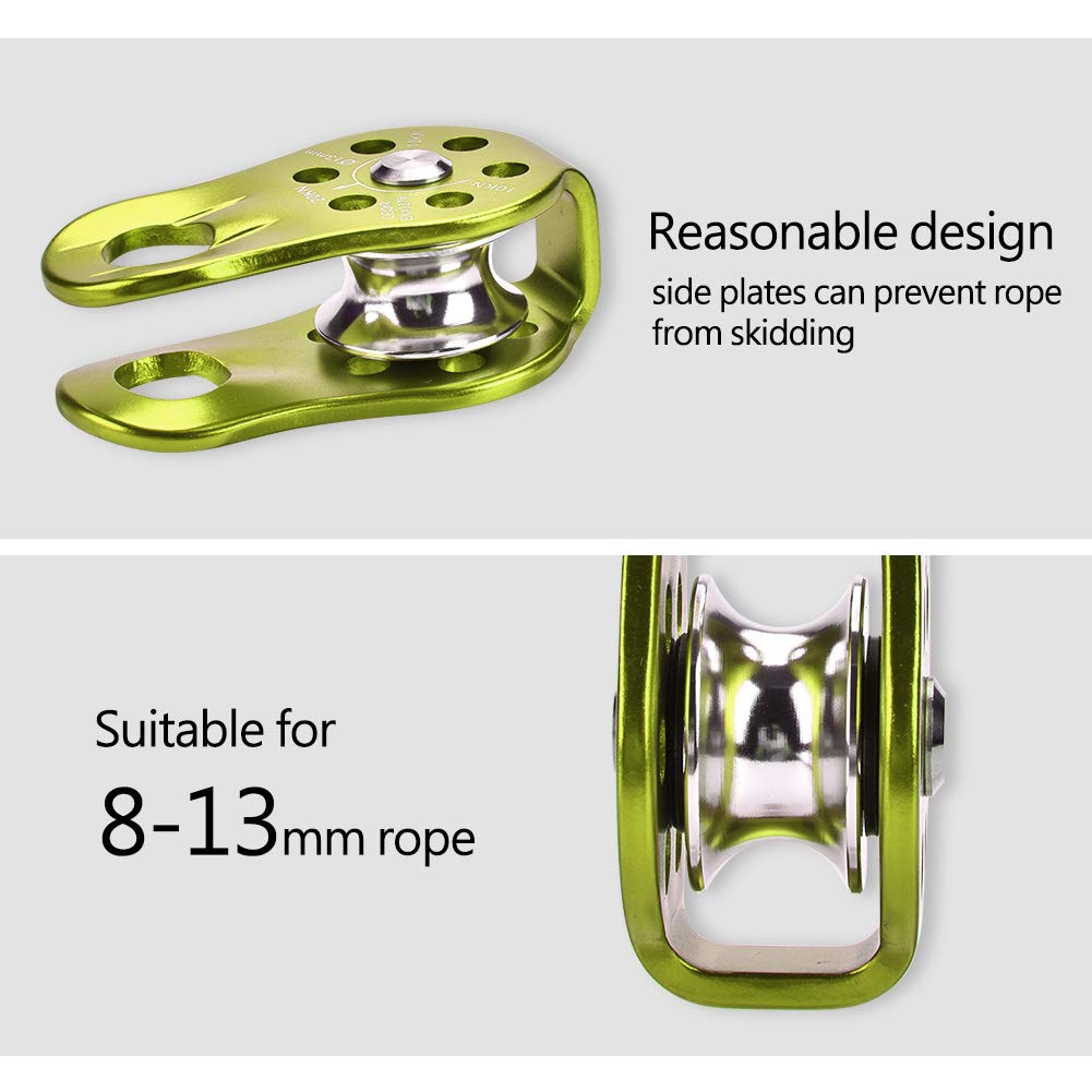 Culnflun Aluminium ALLIAGE HUND DUTY BLOCK PULLED PULLED