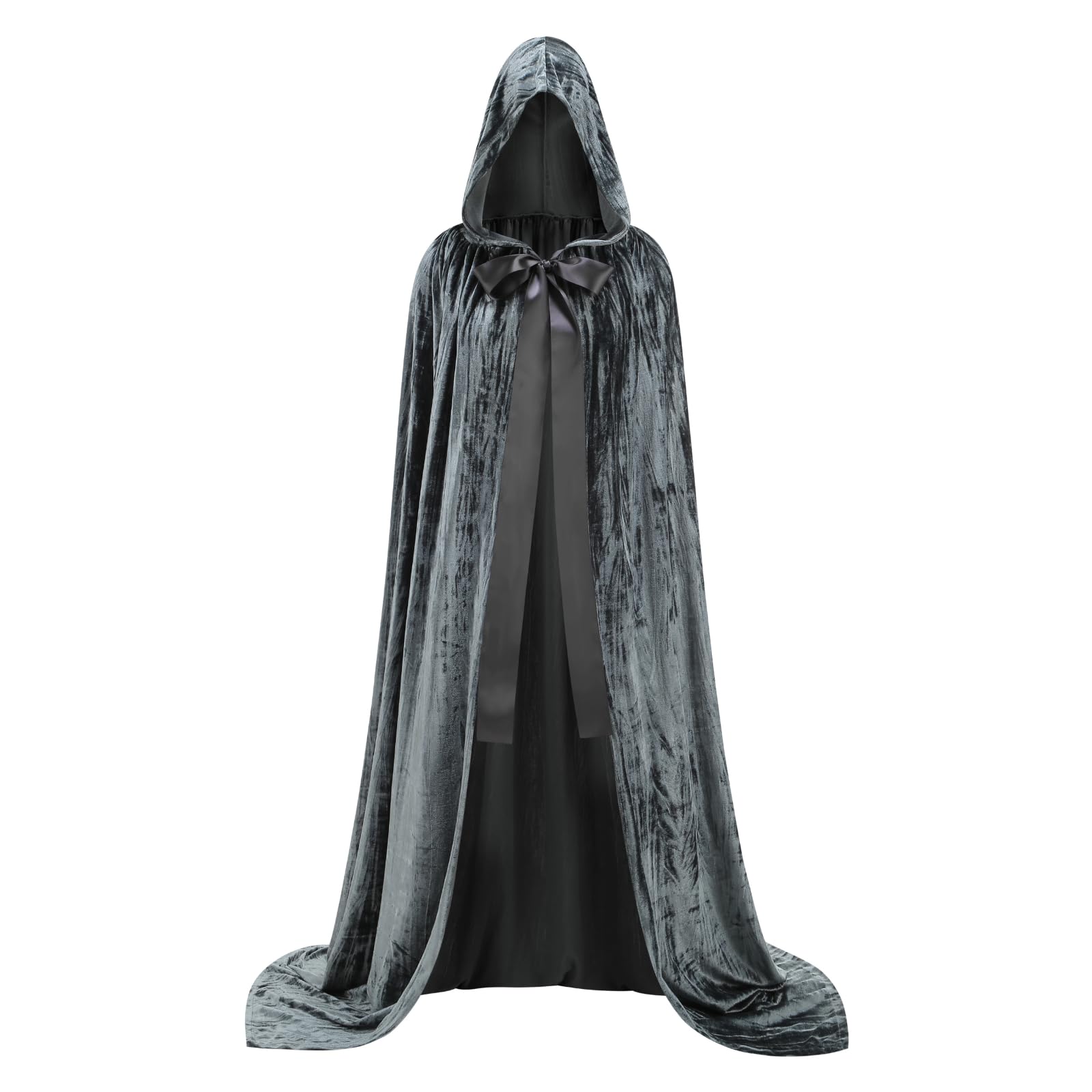 HAPNBCELE Womens Velvet Cape Hooded Cloak