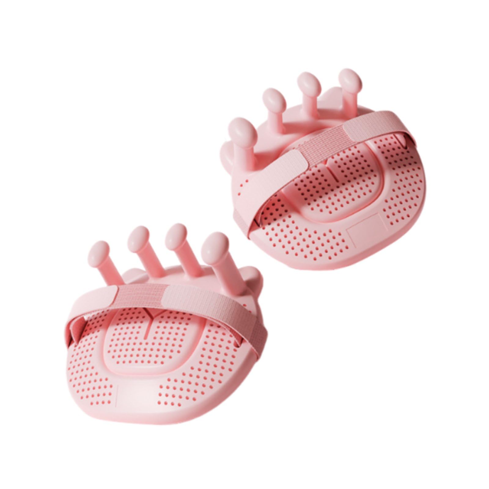 MERISHOPP Anti-Slip Design Silicone Foot Arch Guide Washable Toe Separator Arch Support for Home, Exercise, Pink-picture-5