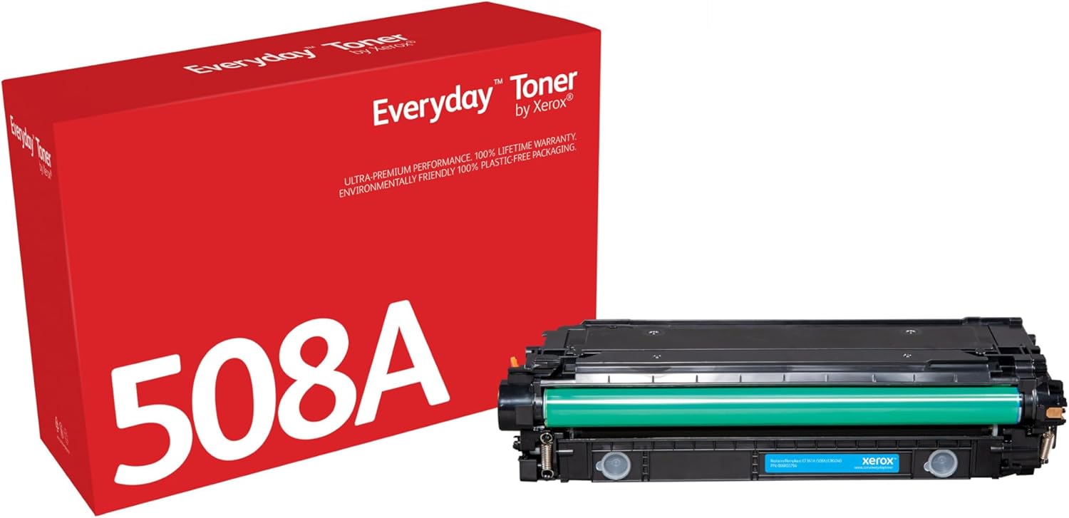 Everyday by Xerox Black Toner Compatible with HP 508A (CF360A), Standard Capacity