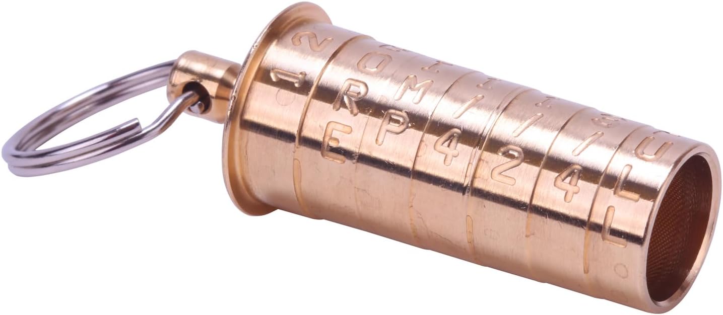 Shotgun Brass Choke Gauge 12g Identifier Bore Keyring Shooting Gun - 12 Gauge