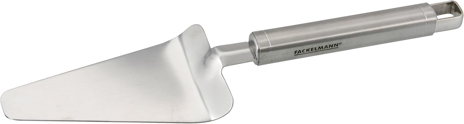 Fackelmann Cake Cutter & Server "Via Montenapoleone" 10.5" Of Stainless Steel, Silver