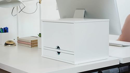 Miniatura 7 de Victor Organizador de escritorio blanco puro W4720