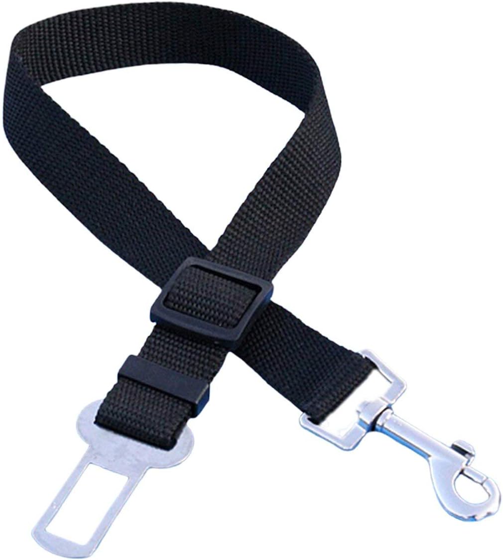 Caroline Philipson Pet Dog Cat Car Seat Belt Adjustable Harness Seatbelt Lead Leash For Small Medium Dogs Travel Clip Pet Supplies