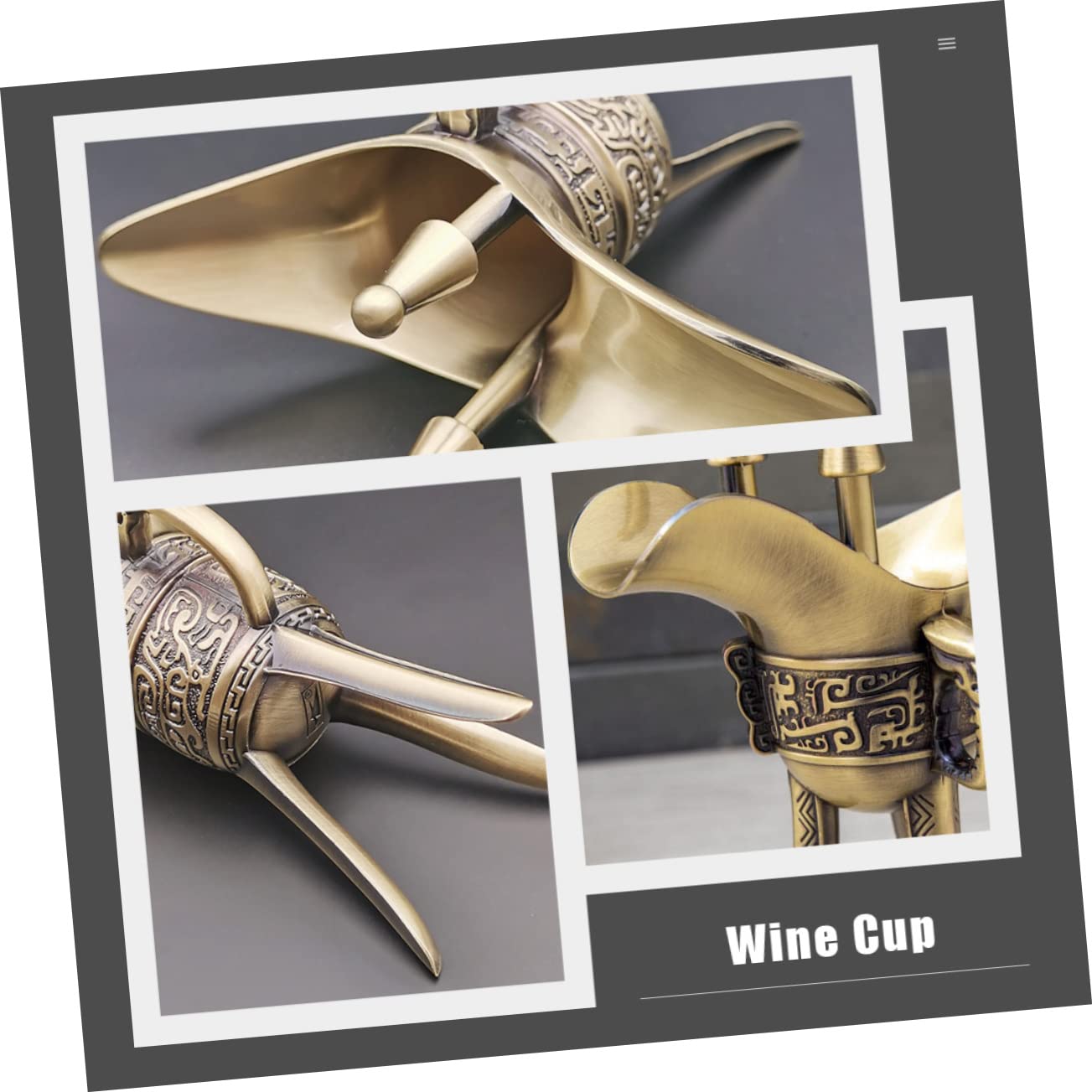 Alipis 2 Pz bicchierino alto Calice bottiglia sbarra coperchio bicchieri d'oro bicchiere refrigerato bicchieri degustazione vino bere tazza coppa di vino nuziale tazza retrò Lega di zinco