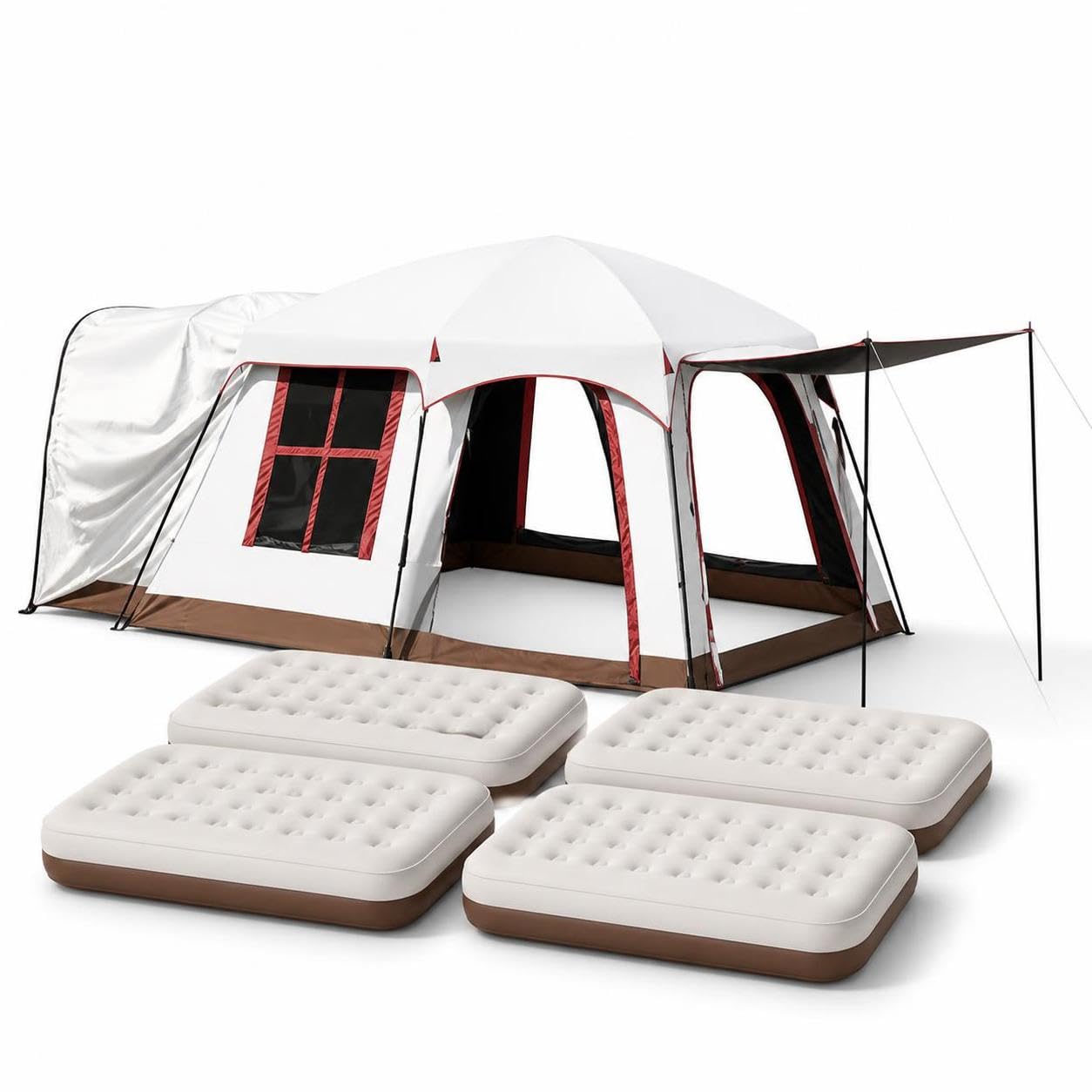 Tente Camping Familiale pour Hayon, Forfait Quatre