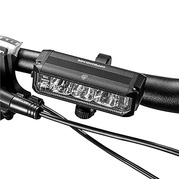 Amazon | OFFBONDAGE LEDバイクライト 夜間走行用 充電式 900