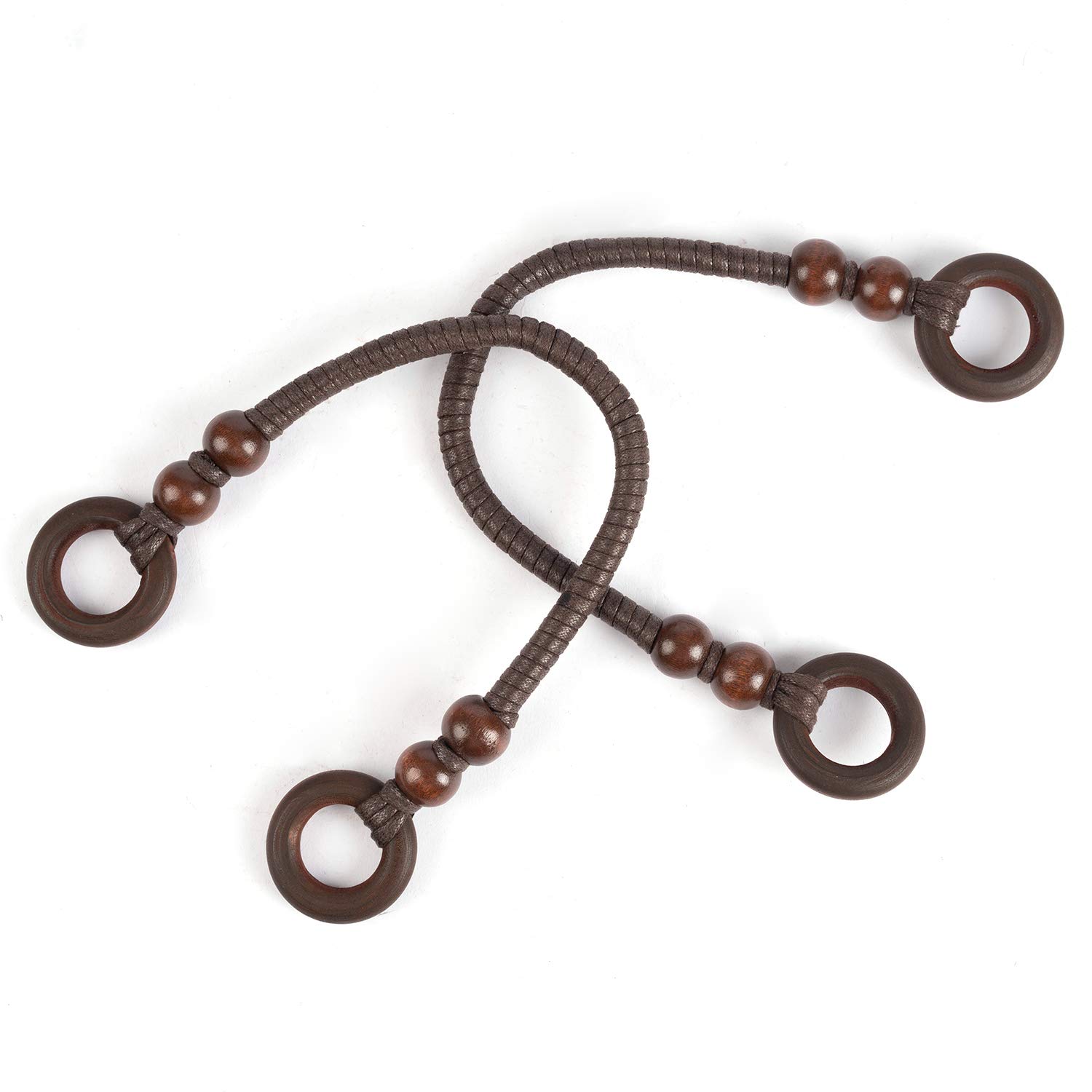 ヴィンテージ柔らかラグリメイク バッグ ロープ持ち手 M10972