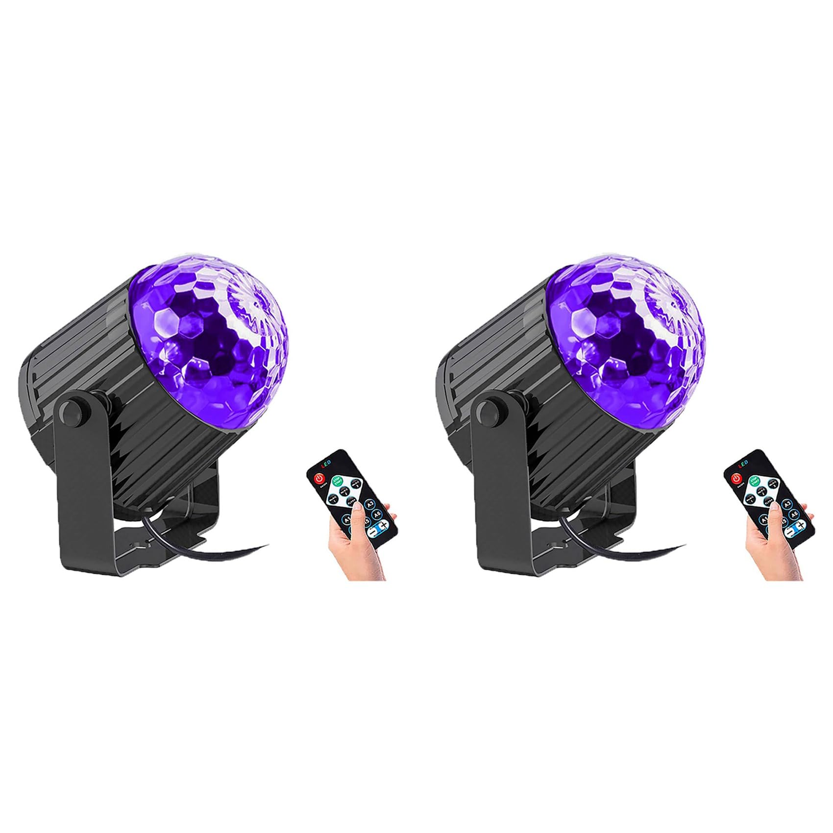 Lumière noire UV projecteur lampe fluo Halloween et affiche fluorescente prise UE 2 pièces