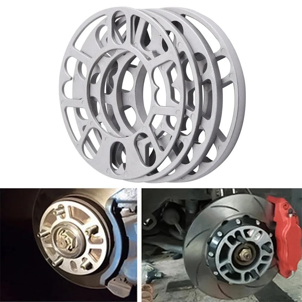 Separadores Ruedas 4 Uds Universal 3mm 5mm 8mm 10mm Aluminio Rueda Coche Espaciador Placa Cuñas Ajuste 4x100 4x114,3 5x100 5x108 5x114,3 5x120 Aluminio Espaciador(5mm)