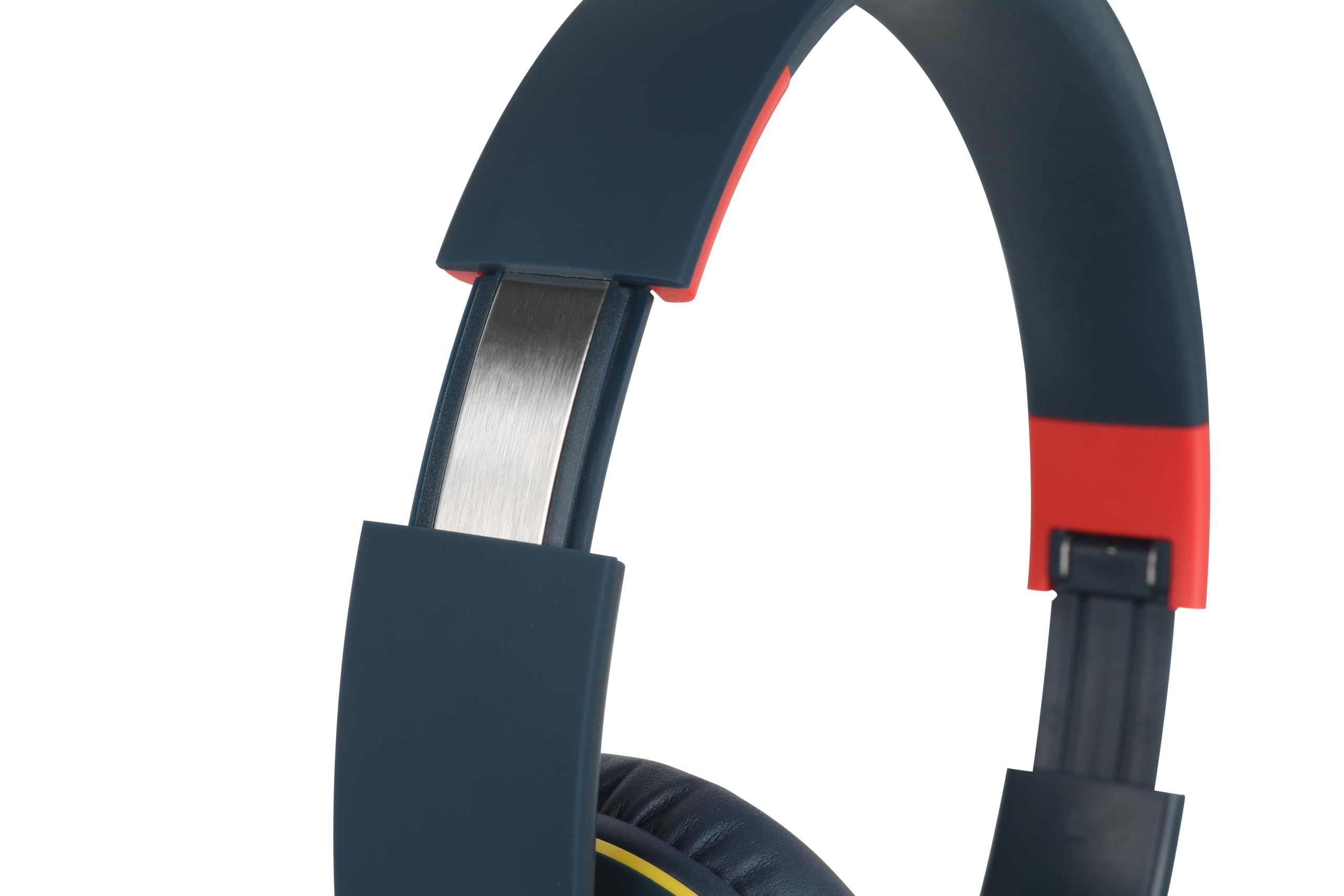 Red Bull Racing RB-HP160 słuchawki Bluetooth ze sterownikiem 40 mm, akumulatorem 18 h, USB-C, liniowym i kartą TF, składane, bezprzewodowe, nauszne słuchawki z mikrofonem do muzyki, gier, podróży