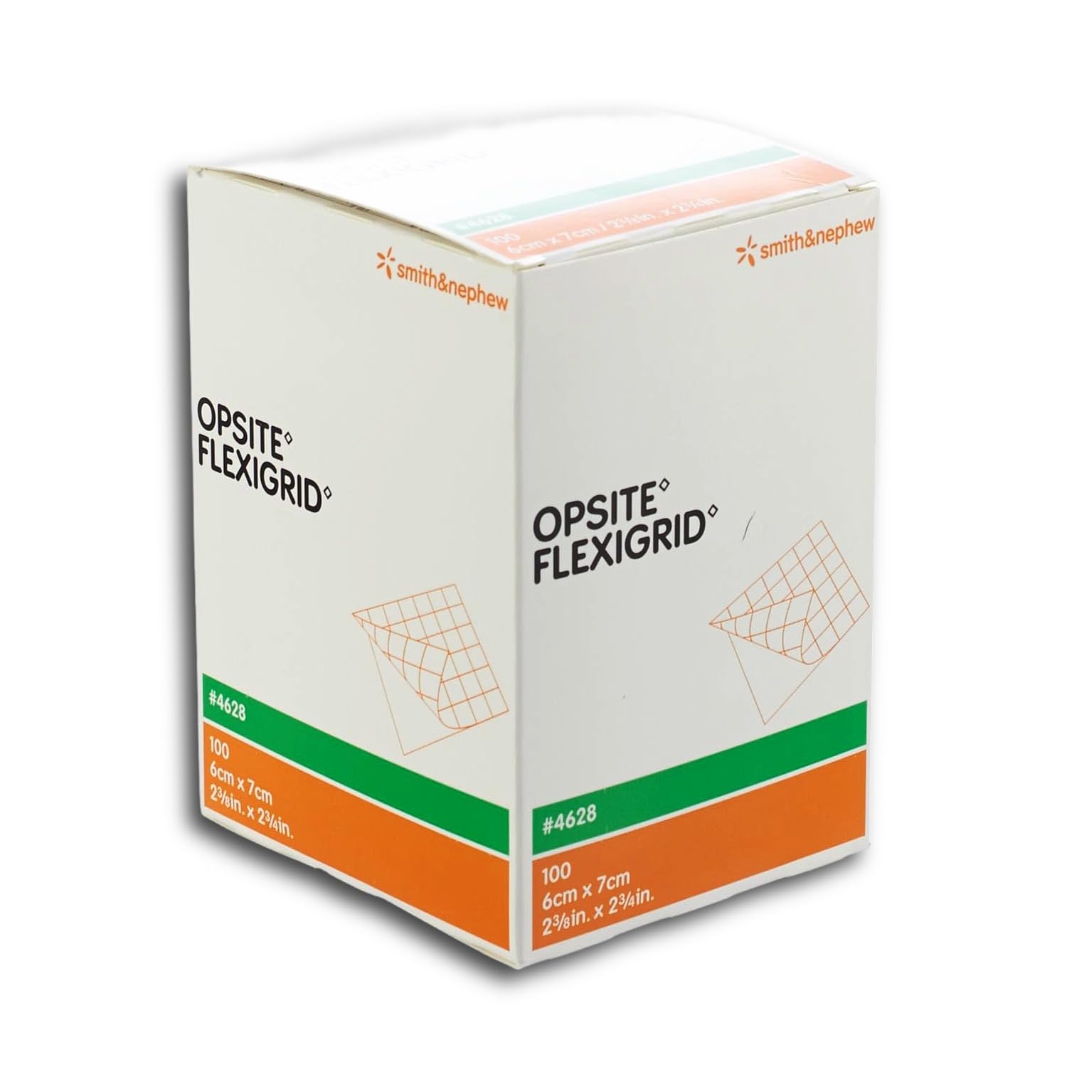 Opsite Flexigrid Zestaw 100 sterylnych opatrunków 6 x 7 cm 348 g