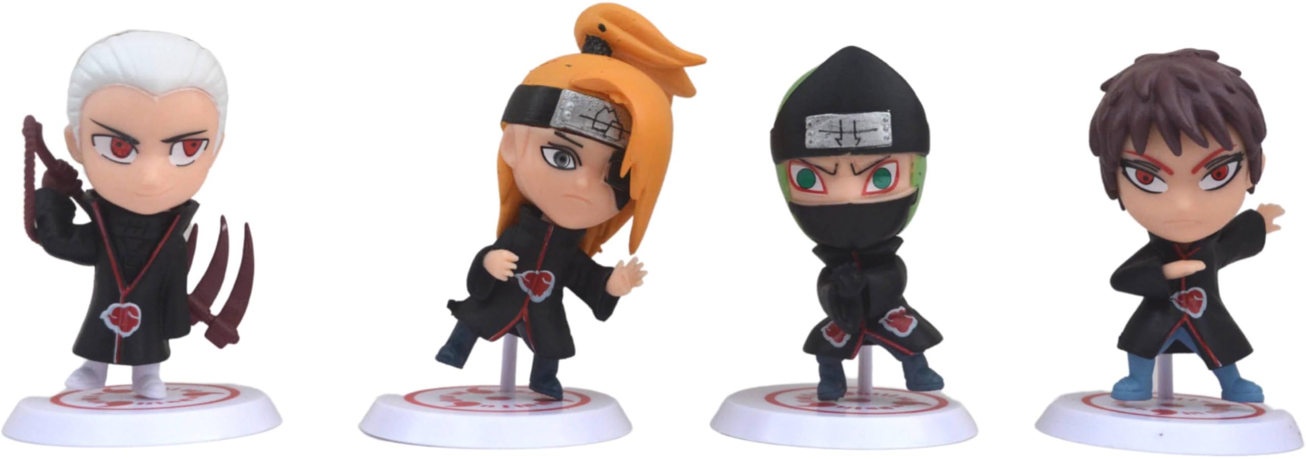 Offo Anime Akatsuki Set of 11 Collectibles Action Figures Limited