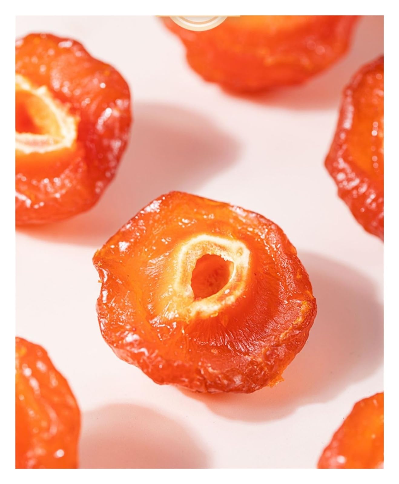 500 g de caramelos de ciruela semisecos, con un aroma fragante y una textura masticable satisfactoria, ofrecen un sabor verdaderamente delicioso.