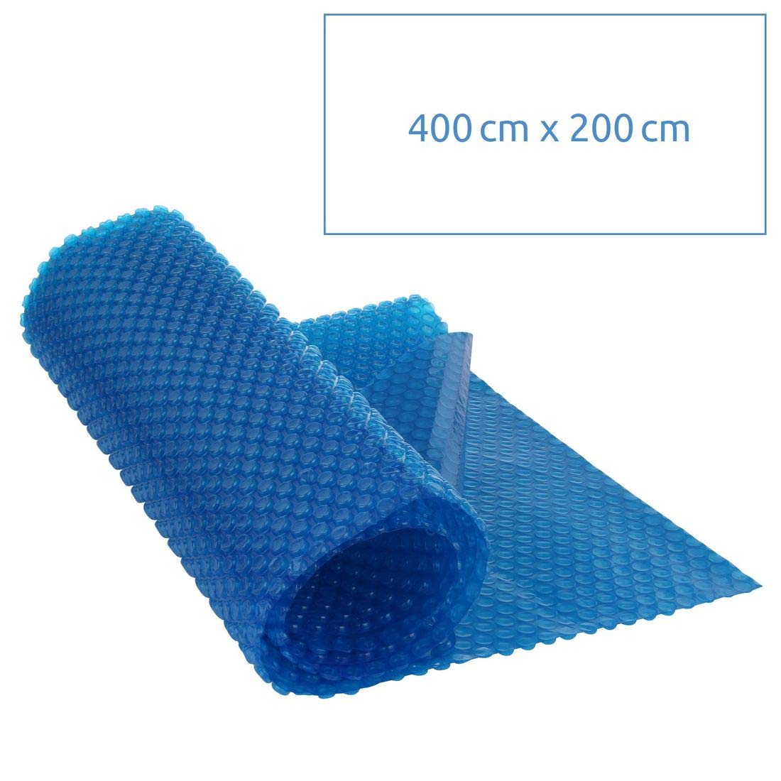 your GEAR Cobertor Solar C-400x200 Cubierta Solar Rectangular Calefacción de Piscina con lámina Solar de 300 µm de Espesor