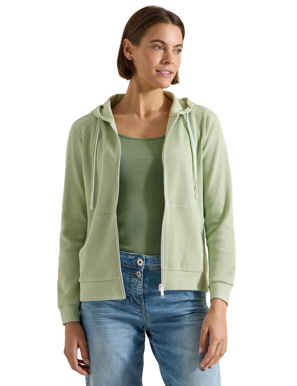 Cecil 3230887 Veste à Manches Longues avec Capuche et Structure Femme (Lot de 1)