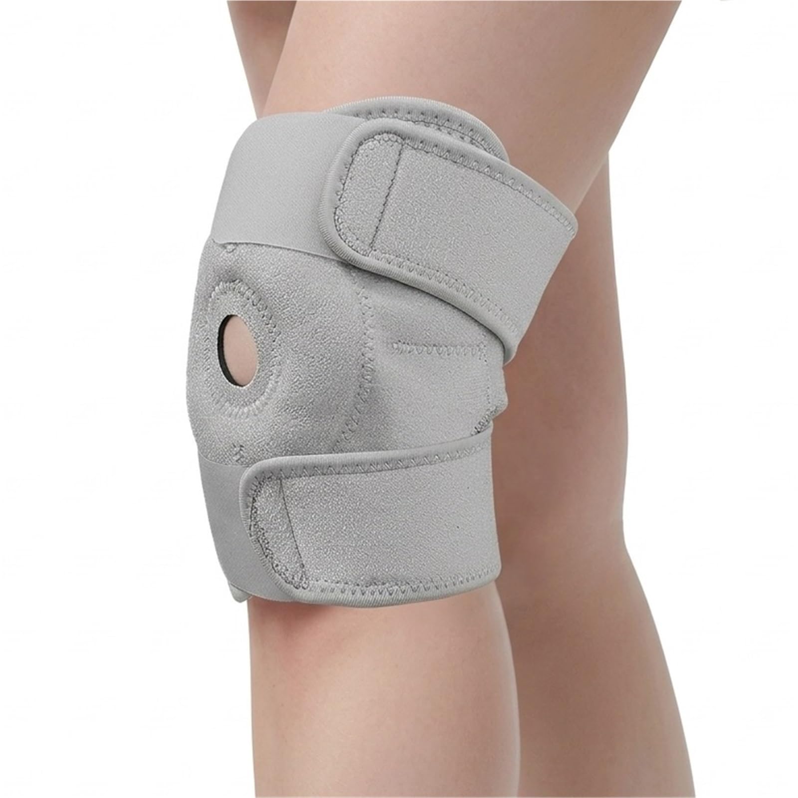 Rodillera para desgarro de menisco y alivio del dolor articular, manga de compresión de grado médico con almohadilla de gel para la rótula y estabilizadores laterales para soporte deportivo en ca