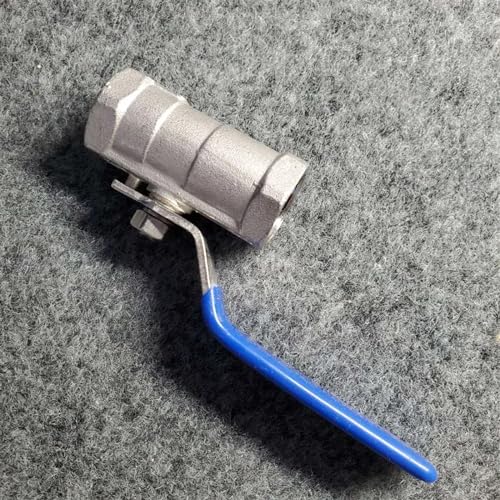 Válvula de bola de acero inoxidable de 16 bar para agua y gas 6