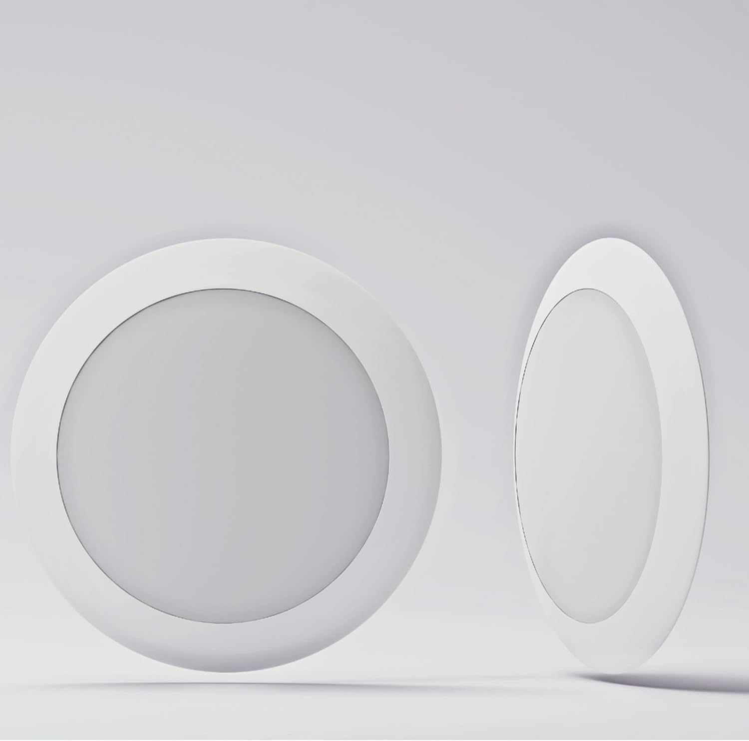 Photo 1 of  7.5 Inch Disc Light- 1 Pack Dimmable Ceiling Light Fixtures | 5cct LED Lights 2700K/3000K/3500K/4000K/5000K | Flush Mount Ceiling Lights I ETL & UL Certified I LED Lights for Bedoom 