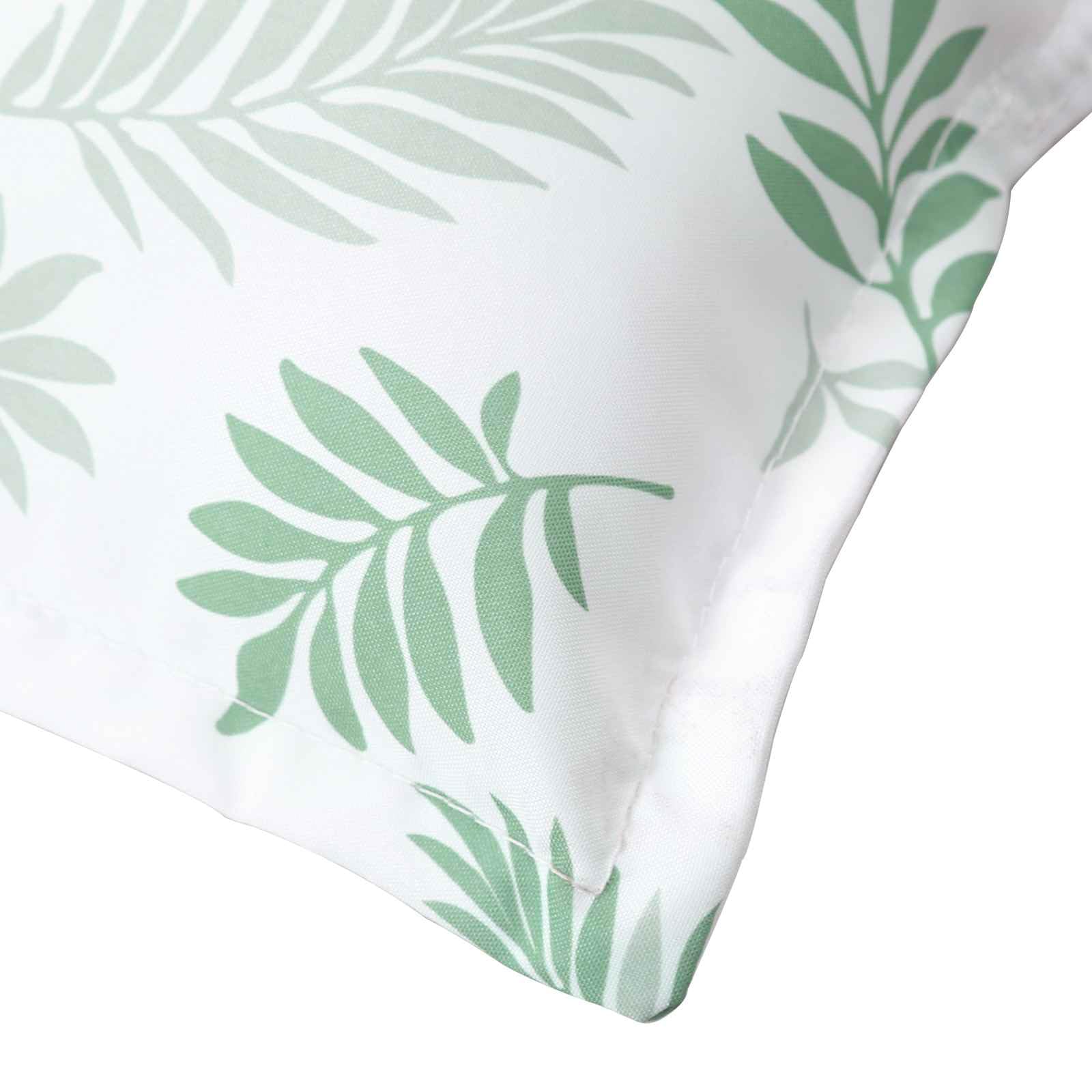 Cuscino da Esterno 100 x 50 x 7 cm 100% poliestere con imbottitura in fibra, design antiscivolo, fascia elastica e laccetti, ideale per sedie da giardino, terrazza, cucina, ufficio