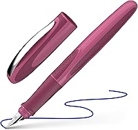 Vista 1 de Schneider Pluma estilográfica Ray (diestro, incl. cartucho de tinta estándar azul real) boysenberry