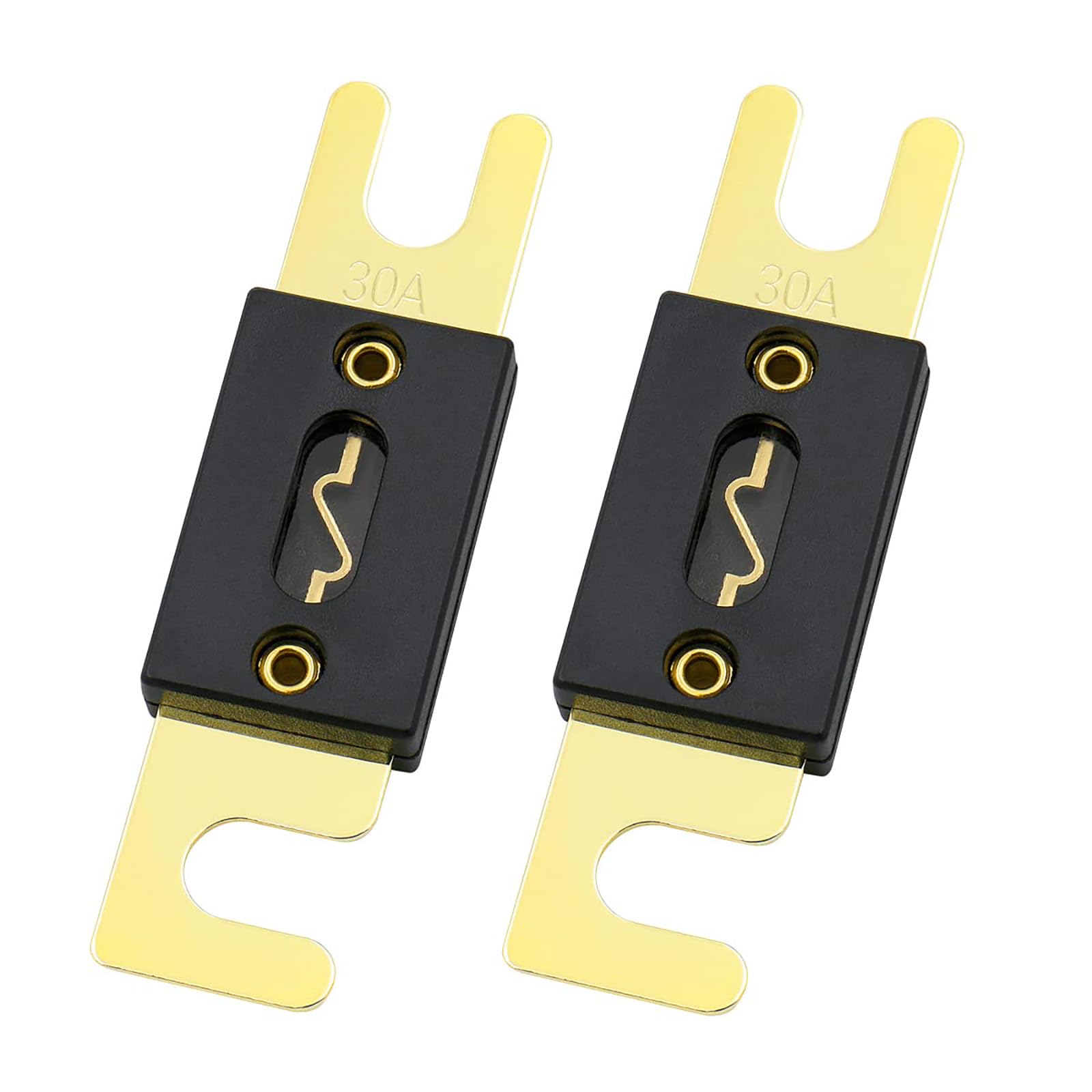 Baomain 3-Pack 40A ANL Fuse Bulk Value Pack with Gold-Plated Terminals for Car Audio, Amplifier, Truck, Boat, RV - 12V/24V Circuit Protection — view 35
