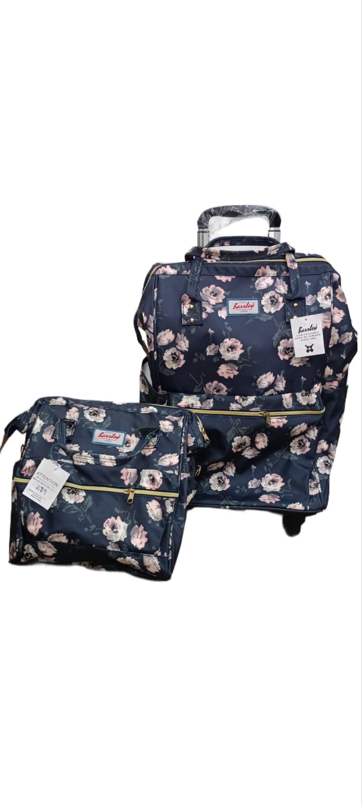 Swarn Products Backpack with Trolley for Shopping Grocery Item,Travelling Backpack-(Set of -2)-(Random)