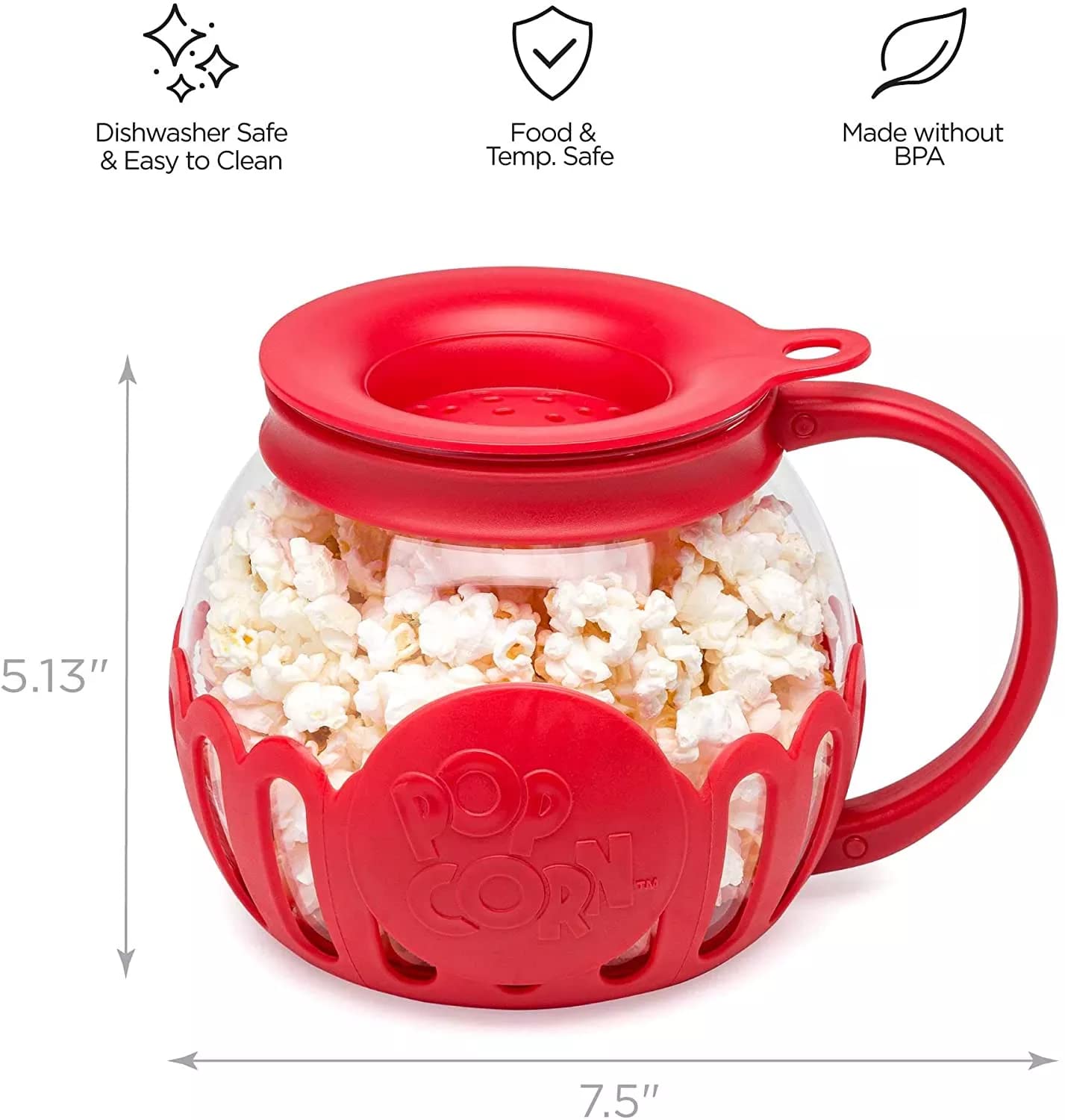 glass popcorn machine