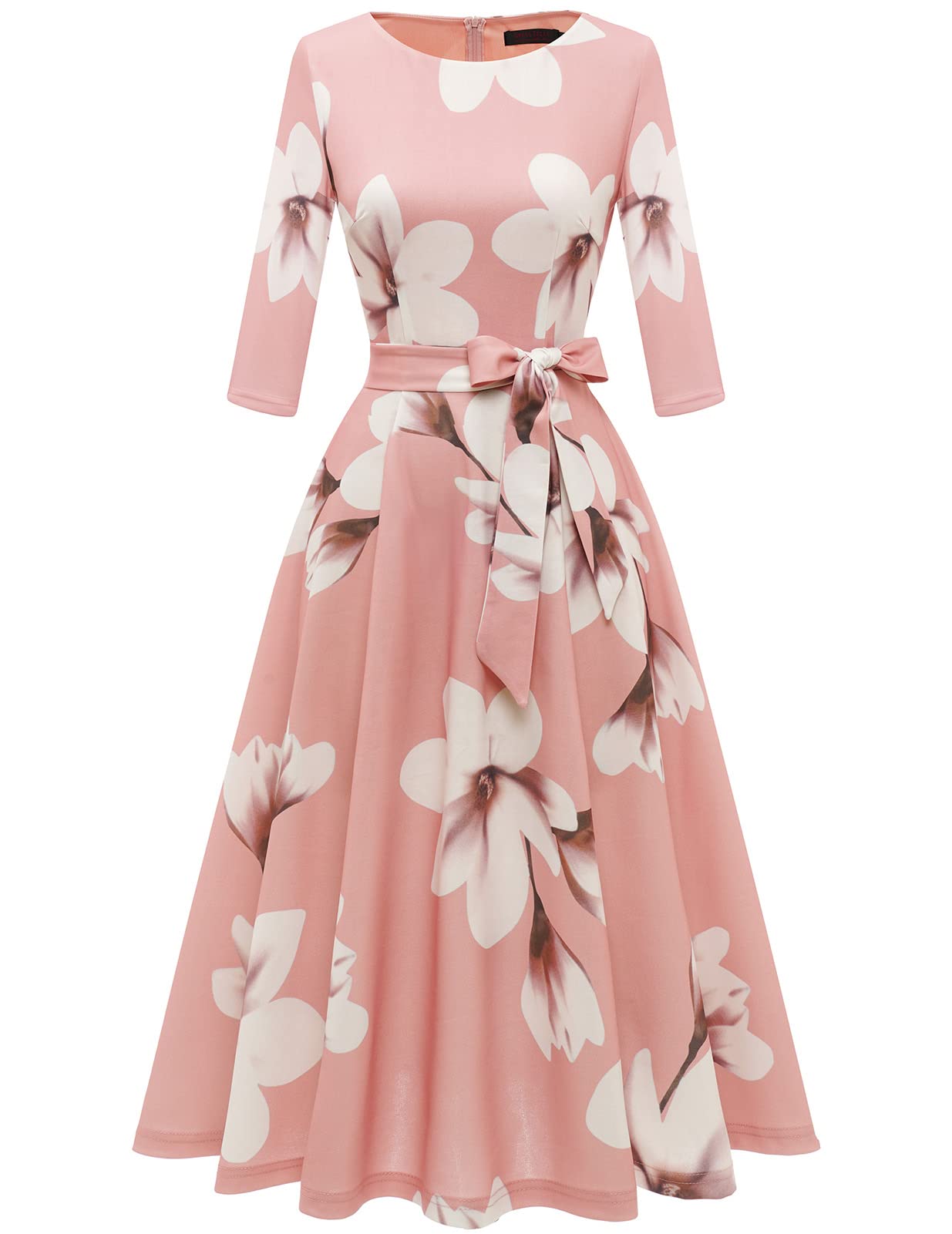 DRESSTELLS Cocktail Dresses for Women, Vintage Wedding Guest Church Dress
