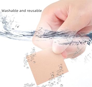Tattoo Cover Up Sticker, 10 PCS Ultra Thin Tattoo Cover Up Tapes Scar Cover Concealer Stickers, Waterproof Skin Tone Concealing Tapes, Invisible Patch Bandages for Tattoo Scar Birthmarks (Light Skin)