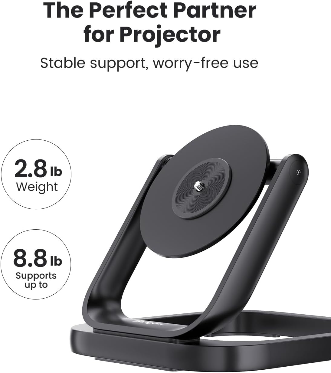 Dangbei Gimbal Desktop Stand for Atom, 360-Degree Free Rotation, Tilt for Perfect Viewing Angle, Compact and Stylish Projector Stand with Easy Setup