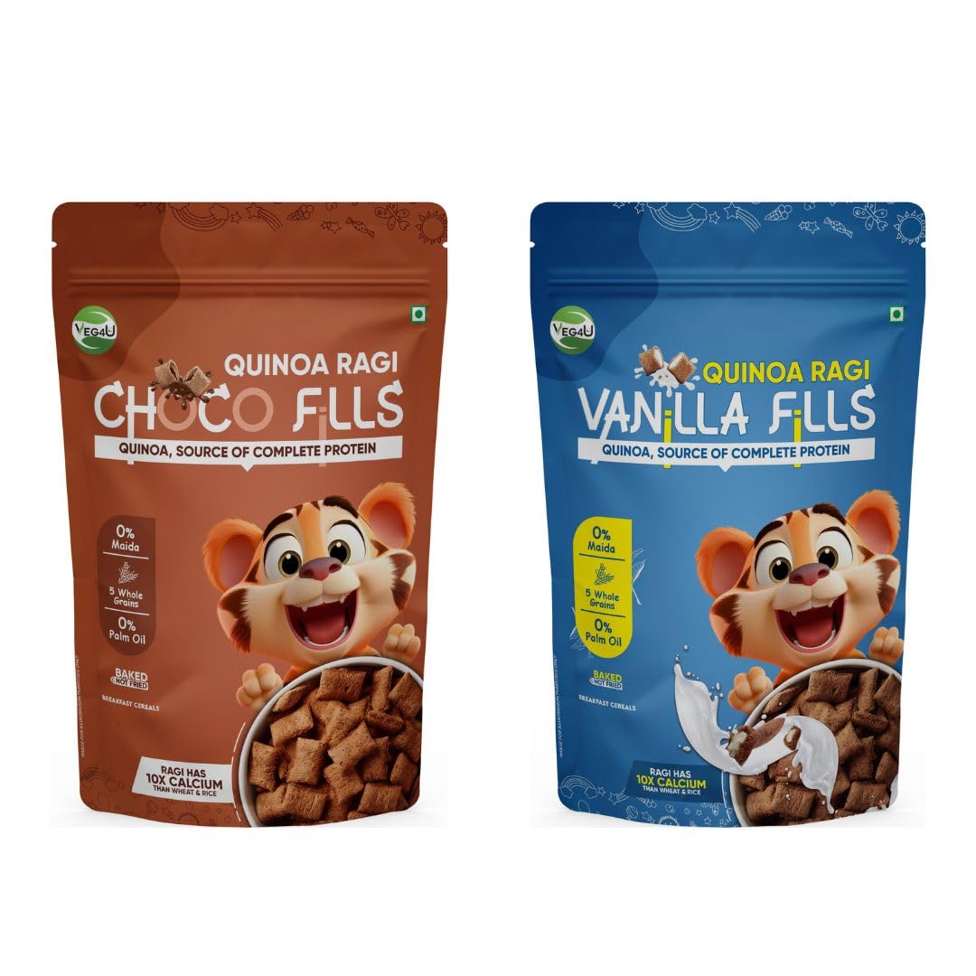 Combo Quinoa Vanilla Fills & Choco Fills -delicious taste and health fusion (B0D83TSQ9J) Amazon Price History, Amazon Price Tracker